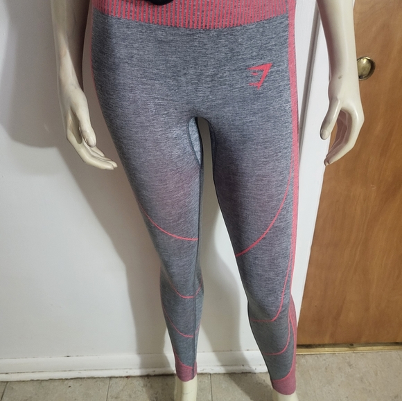 Gymshark Pants - Gymshark Womens Gray Seamless Leggings Sz XS